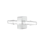 Barbed Union, for use with Soft-Walled Tubing For 9.5 mm ID Tubing, Polypropylene, Each